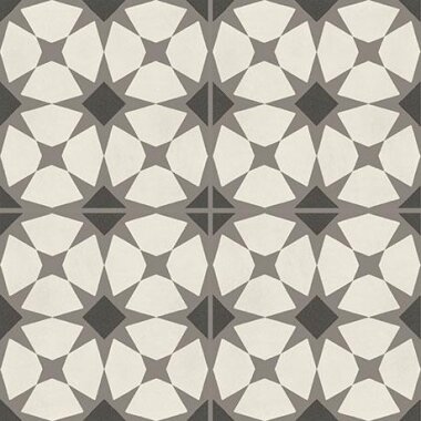 D_segni Tile Starlit Deco 8" x 8" - M0US Chalk, Mud, Midnight and Sand Blend