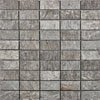Quartzite Tile Muretto Mosaic 1.25" x 2.5" - Grey