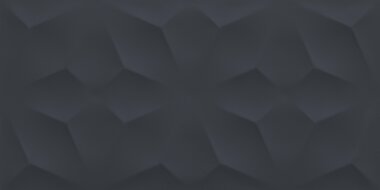 3D Wall Design Diamond Tile 16" x 32" - Matte Night