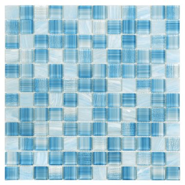 Kalama Mosaic Tile 11.81" x 11.81" - Sea