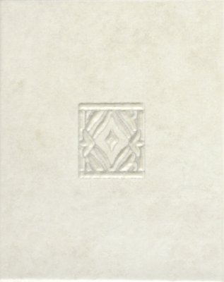 Corte Milia Wall Ligura Medallion Insert Tile 8" x 10" - Casablanca