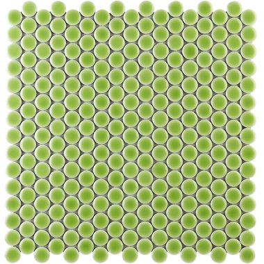 Simple 2.0 Penny Rounds Tile 11.49" x 12.32" - KeyLime