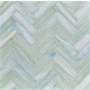 Agate Alassio Silk 1 X 4 Herringbone Mosaic 12" x 12" - Alassio