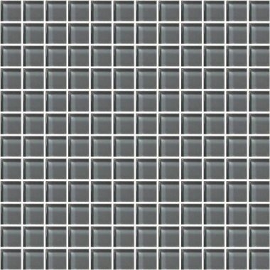 Color Appeal Tile Mosaic 1" x 1" - Charcoal Gray