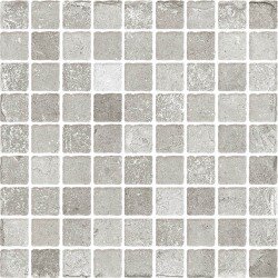 Pietra Di Ostuni Mosaic 1"x1" Tile 12" x 12" - Grigio