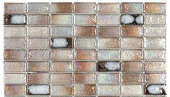 Glass Tile Mosaic Brick 3/4