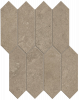 Pathway Stretch Mosaic Tile 9.4" x 12" - Rock
