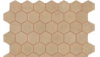 Moroccan Concrete Hex 1-1/2