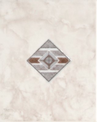 New Albion Wall Insert Tile 8" x 10" - Taupe