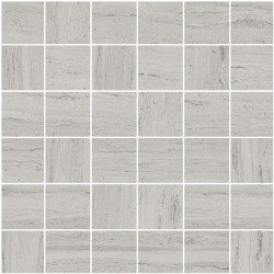 Autumn Mosaic Tile 12" x 12" - Grey