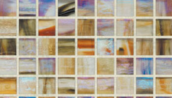 Gemstone Glass Mosaic Tile 5/8