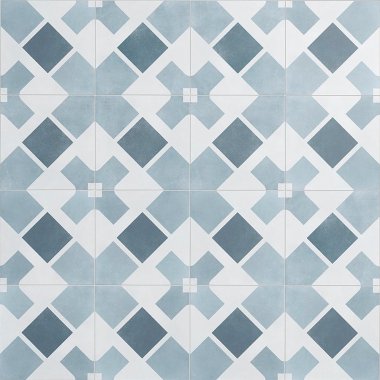 Dhar Decor Tile 9" x 9" - White Cross