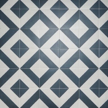 Artstract Decor Tile 9" x 9" - Diagonals Navy