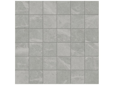 Torino 2" x 2" Mosaic Tile 12" x 12" - Argento