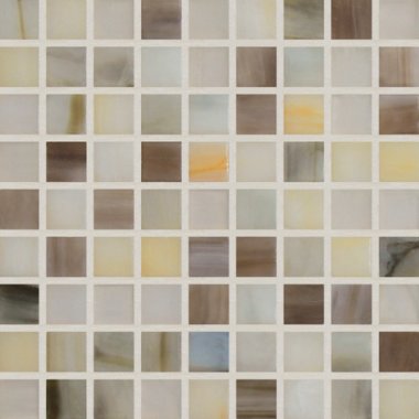 Gemstone Glass Mosaic Tile 5/8" x 5/8" - K20025