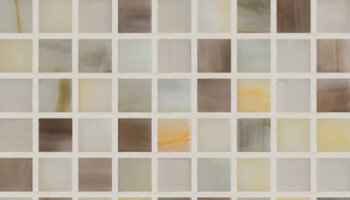 Gemstone Glass Mosaic Tile 5/8