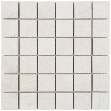 Brooklyn Mosaic Tile 11.72" x 11.72" - White