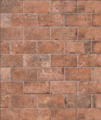 Chicago Tile City Mix 4" x 8" - Wrigley (City Mix has a name on every tile)