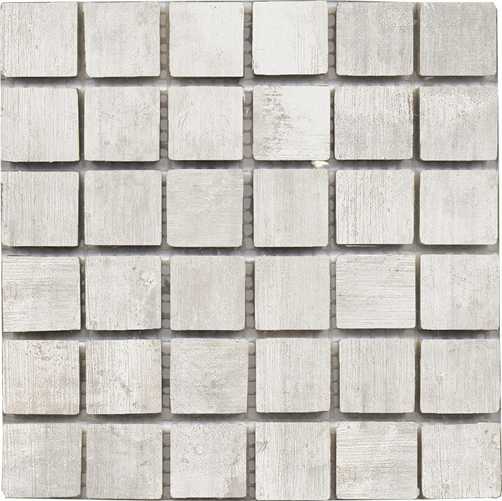 Tesoro Pennellato Tile Mosaic 2 X Bianco