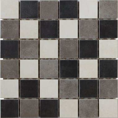 Concrete Tile Random Mosaic 2" x 2" - A
