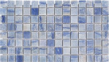 Blue Macauba Mosaic Tile 12