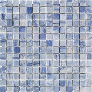 Blue Macauba Mosaic Tile 12" x 12" - Blue