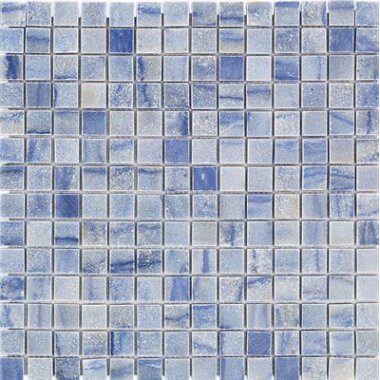 Blue Macauba Mosaic Tile 12" x 12" - Blue