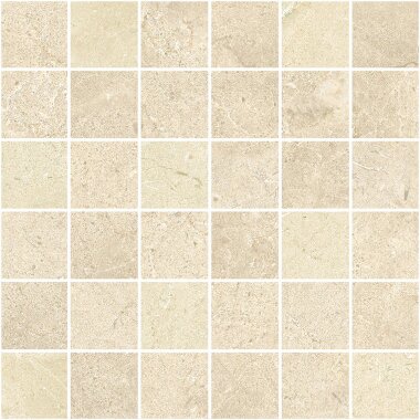 Themar Mosaic Tile 12" x 12" - Crema Marfil