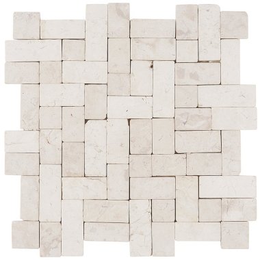Pebblestone New Antique Tile 11.81" x 11.81" - Lovina White