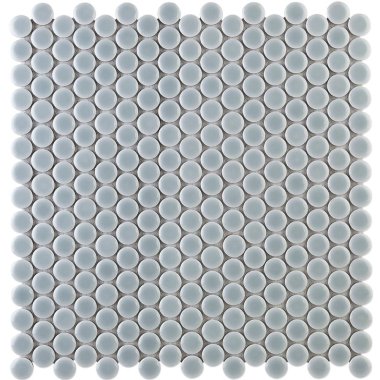 Simple 2.0 Penny Rounds Tile 11.49" x 12.32" - MistGray