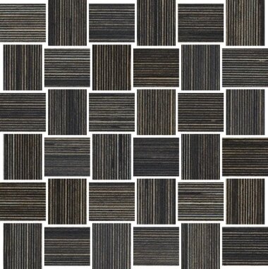 Shibusa Intreccio Mosaico Tile 12" x 12" - Wenge