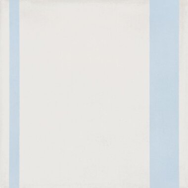 Bati Orient Cement Tile Decor Modern Line 8" x 8" - Blue/Off White