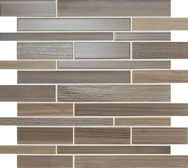 Serentina Tile Random Interlocking 11 3/4" x 13 1/4" - Solitude