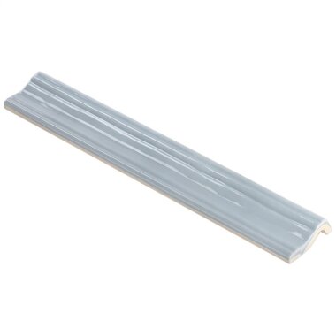 Rumba Chair Rail Tile 3" x 12" - Ash Blue