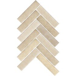 Pietra Di Ostuni Herringbone Tile 12" x 22" - Sabbia