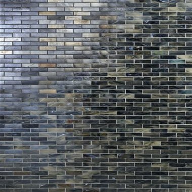 Amberly Glass Mosaic Tile 12.59" x 12.67" - Night