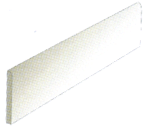 Stratos Tile Bullnose 3" x 12" - Corda