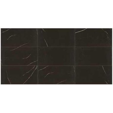 Classentino Marble Tile 24" x 48" - Centurio Black Polished