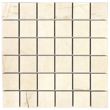 Marmi D'ltalia Mosaic Tile 12" x 12" - Ivory Cream