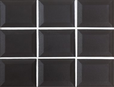 Luminescence Tile Mosaic 9" x 12" - Charcoal