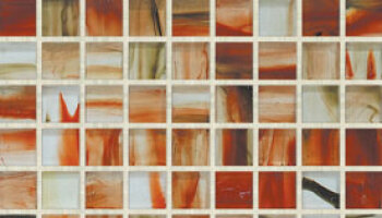 Gemstone Glass Mosaic Tile 5/8