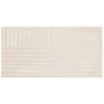 Gesso Decor Tile 4" x 8" - Warm White