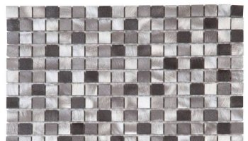 Metal Tile Mosaic 5/8