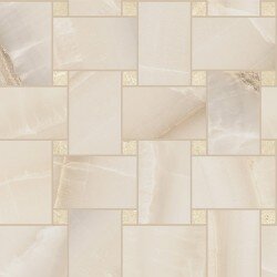 Akoya Weave Tile 12" x 12" - Ivory