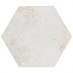 Oken Hexagon Tile 9" x 10" - White