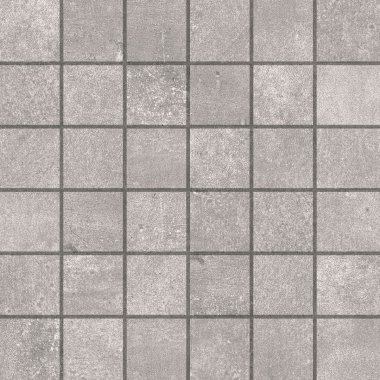 Volcano 2" x 2" Mosaic Tile 12" x 12" - Grey