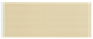 Cristallo Tile 3" x 6" - Ivory Glossy