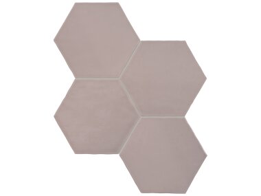 Teramoda 6" Hexagon Tile - Petal