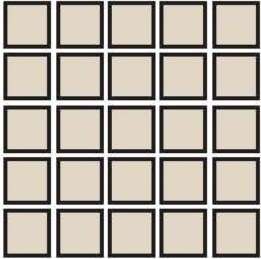 Reverso Tile Mosaic 2" x 2" - Beige