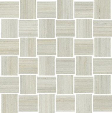 Shibusa Intreccio Mosaico Tile 12" x 12" - Bianco